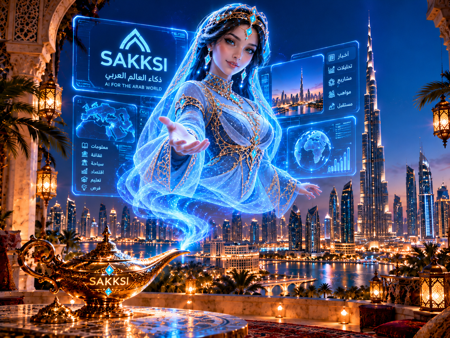 SAKKSI - Intelligence artificielle du monde arabe